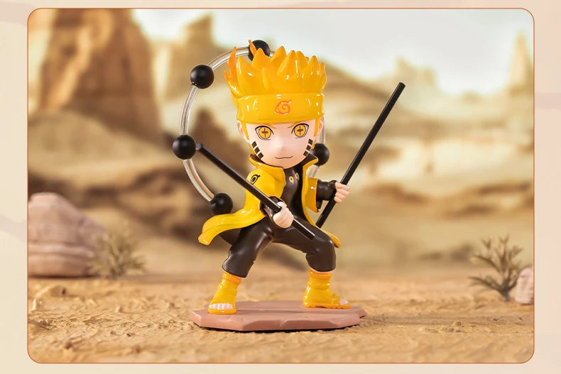 POP MART NARUTO NINKAI TAISEN Series Mystery Box 1PC/12PCS POPMART Blind Box Anime Action Figure