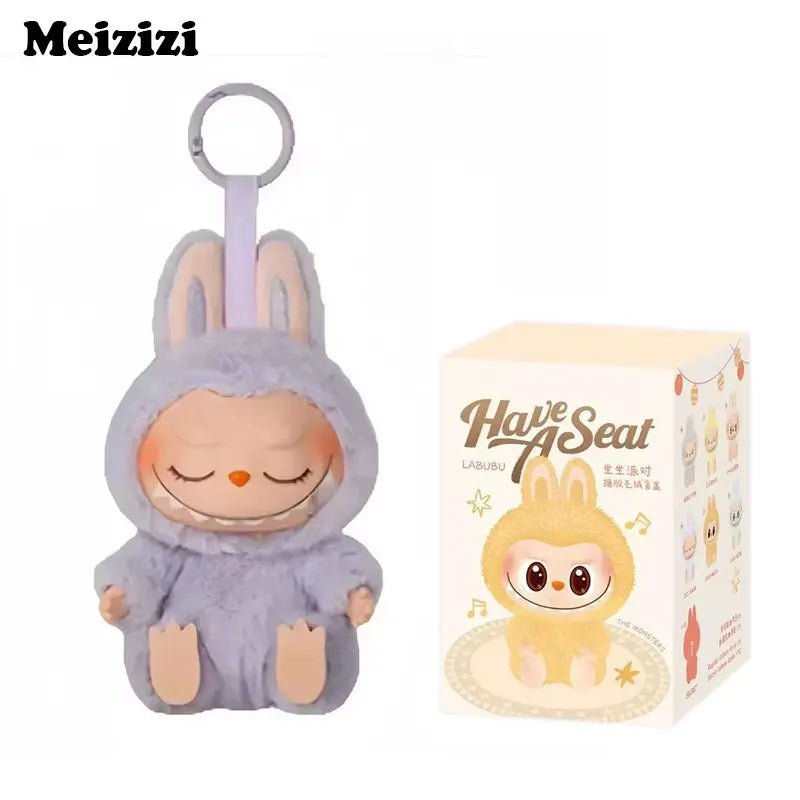 Labubu Heartbeat Macaron Monster Face Blind Box Figurine