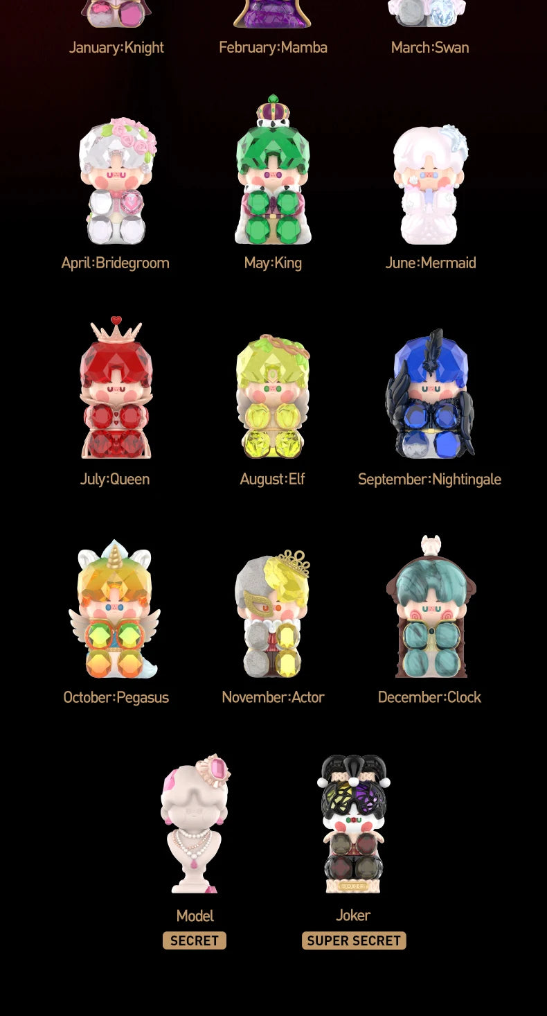 POP MART PINO JELLY Hard & Shiny Series Figures 1PC/12PCS Blind Box POPMART