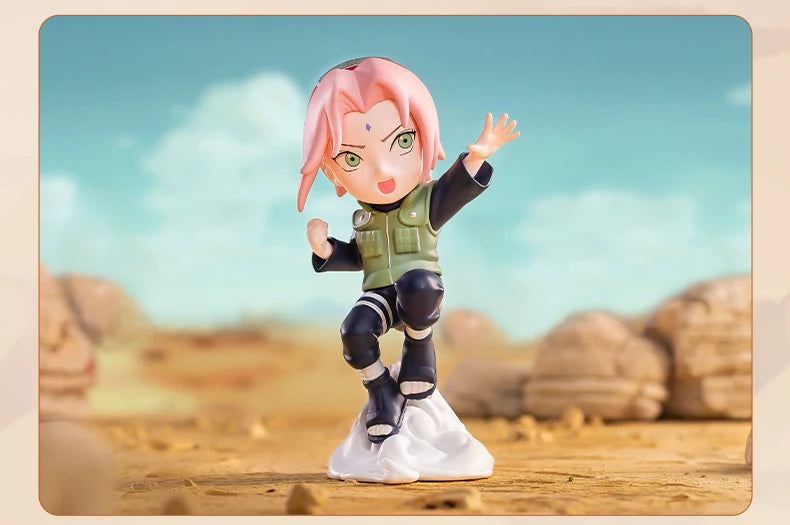 POP MART NARUTO NINKAI TAISEN Series Mystery Box 1PC/12PCS POPMART Blind Box Anime Action Figure