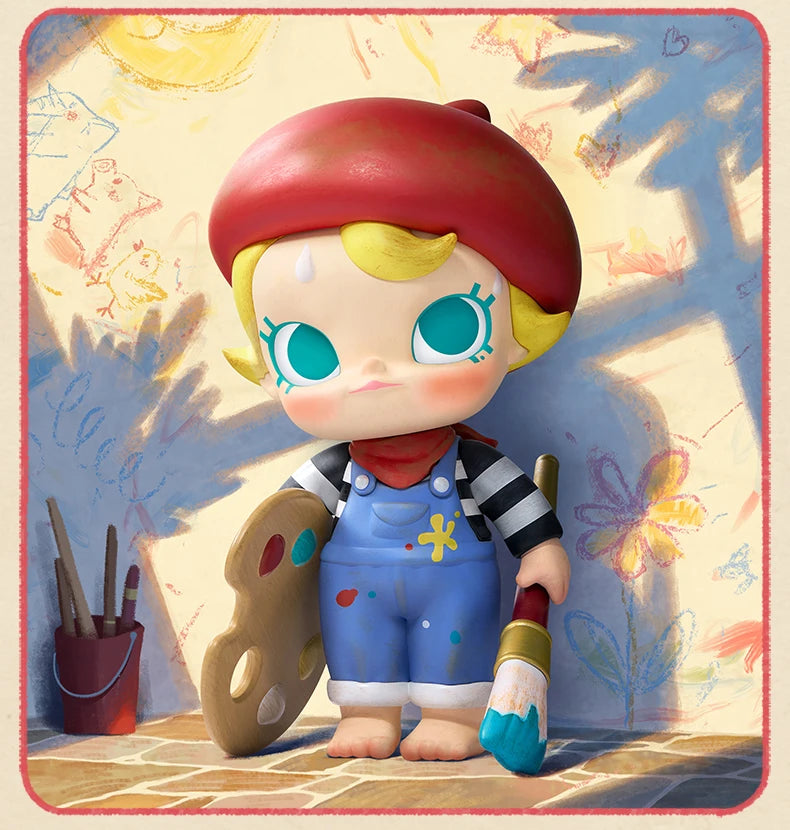 POP MART Baby Molly Future Painter Figurine Limited to 1pc per order