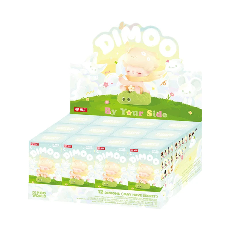 POP MART Dimoo By Your Side Series Mystery Box By Ayan 1PC/12PCS POPMART Blind Box Action Figure Cute Toy