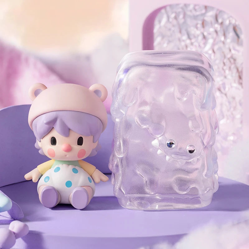 POP MART Sweet Bean x INSTINCTOY Sweet Together Series Mystery Box 1PC/12PCS Blind Box Action Figure Cute Toy