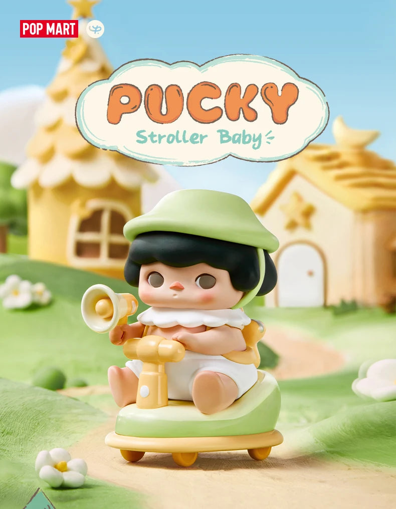 POP MART PUCKY Stroller Baby Figure Limited to 2pcs per Order