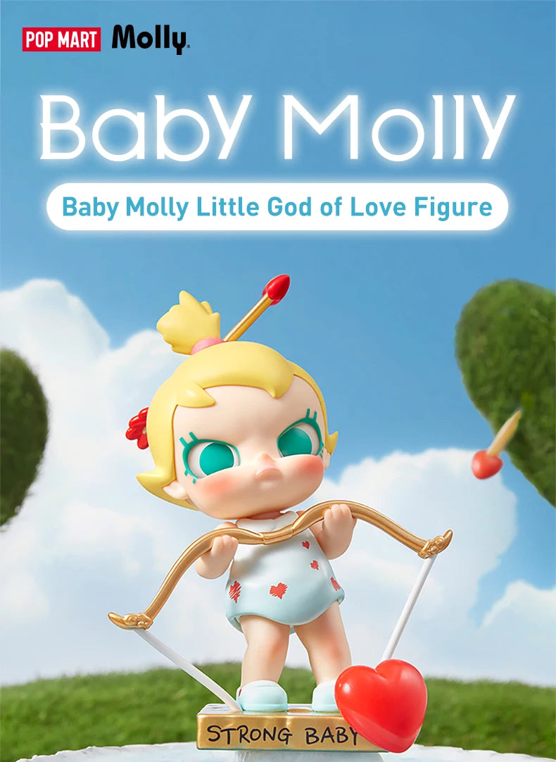 POP MART Baby Molly Little God of Love Figure Limited to 2pcs per Order