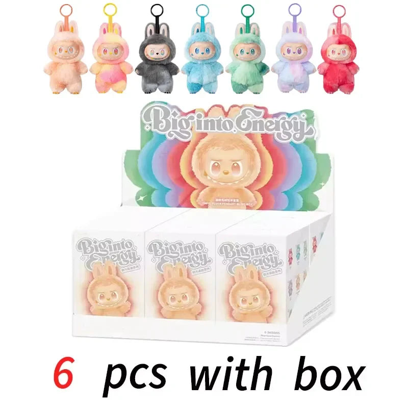 Labubu Heartbeat Macaron Monster Face Blind Box Figurine
