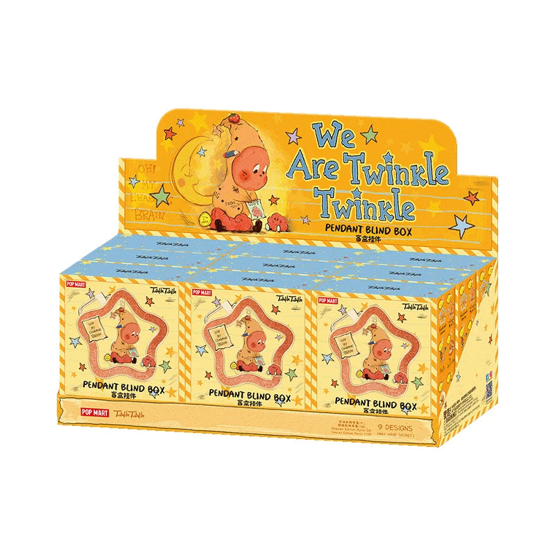 POP MART We are Twinkle Twinkle Series - Pendant Blind Box 1PC/9PCS POPMART Mystery Box Cute Toy