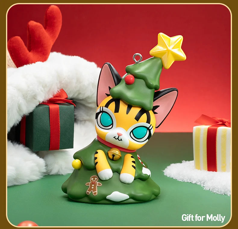 POP MART MOLLY Castle Miracle Box Series Figures Action Figure Cute Toy