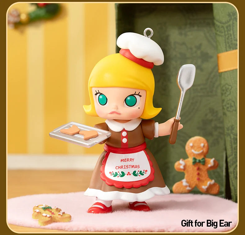 POP MART MOLLY Castle Miracle Box Series Figures Action Figure Cute Toy
