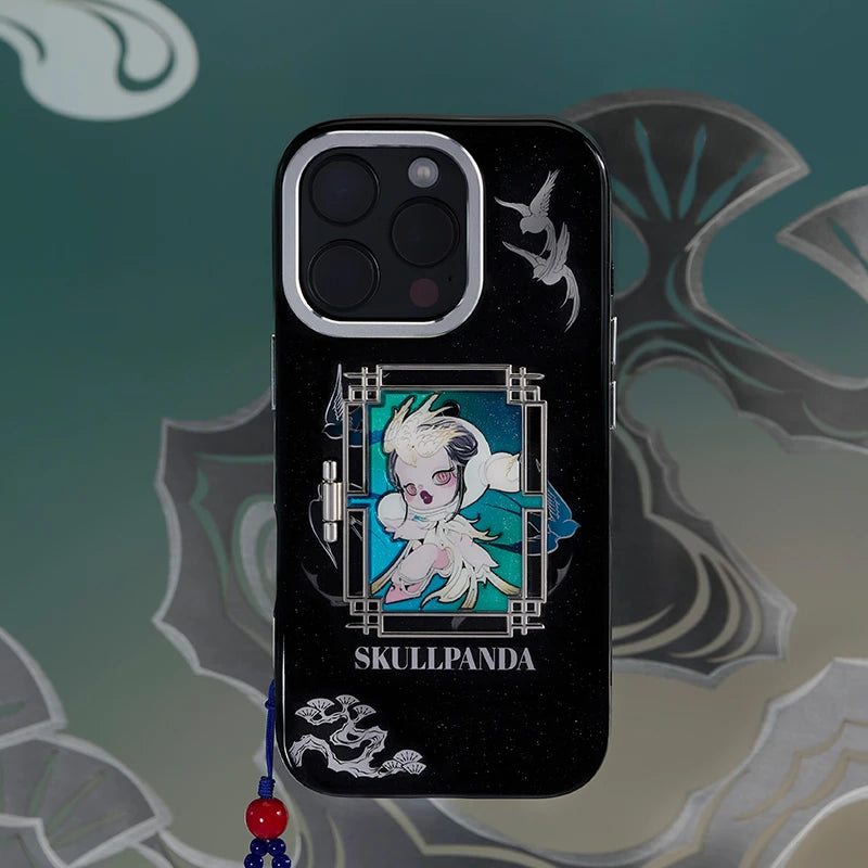 POP MART SKULLPANDA The Mirage Series Phone Case for iPhone 16 Pro /16 Pro Max