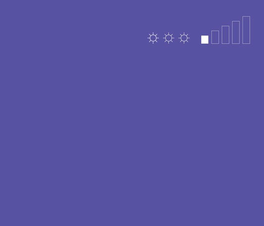 Aura Violet - Semi Transparent