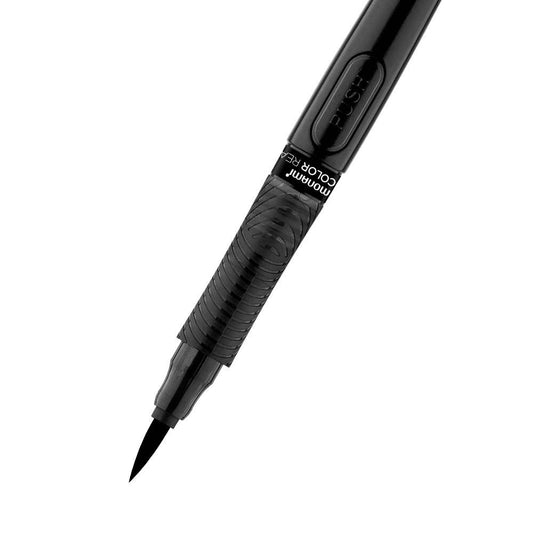 Monami اللون الحقيقي فرشاة الأسود