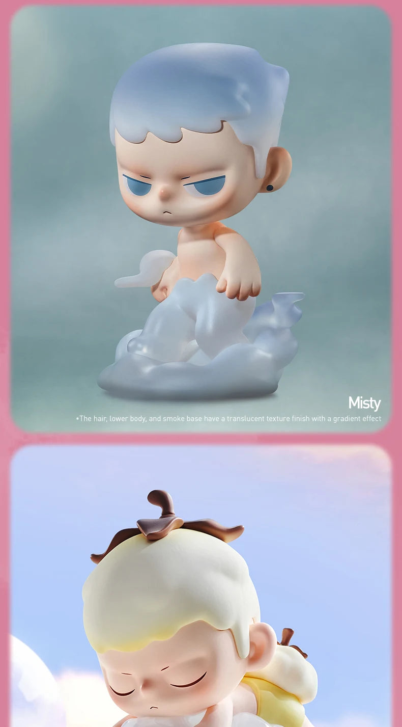 POP MART KUBO Breathing In Series Figures Mystery Box 1PC/12PCS POPMART Blind Box Action Figure Cute Toy