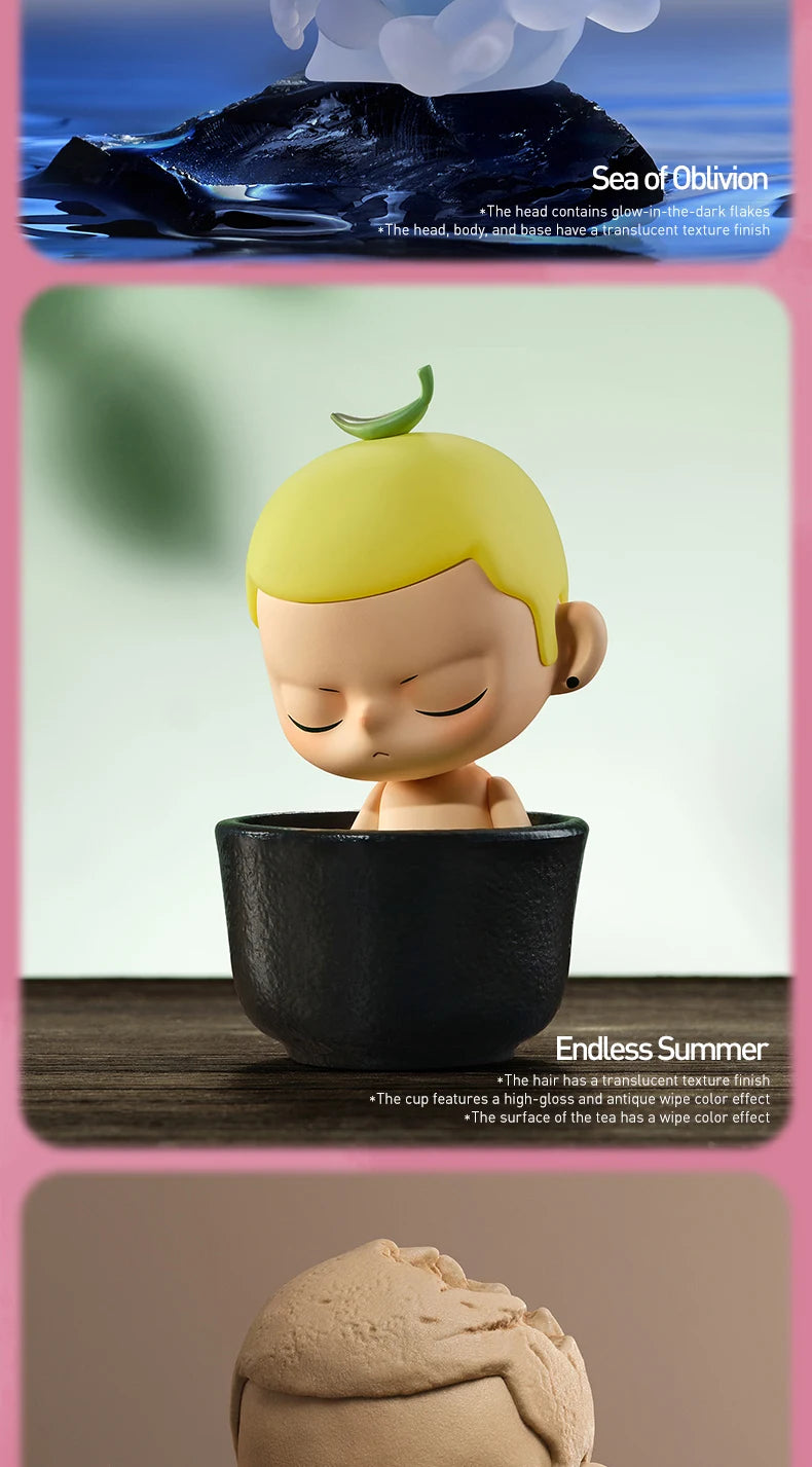 POP MART KUBO Breathing In Series Figures Mystery Box 1PC/12PCS POPMART Blind Box Action Figure Cute Toy