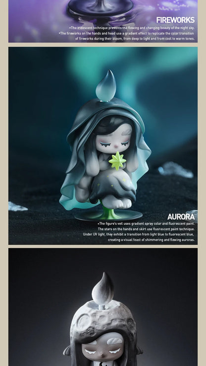 POP MART CHAKA Light Sprite Series Mystery Box 1PC/12PCS POPMART Blind Box Action Figure Cute Toy