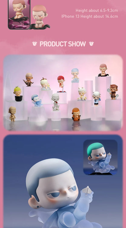 POP MART KUBO Breathing In Series Figures Mystery Box 1PC/12PCS POPMART Blind Box Action Figure Cute Toy