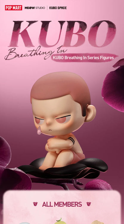 POP MART KUBO Breathing In Series Figures Mystery Box 1PC/12PCS POPMART Blind Box Action Figure Cute Toy