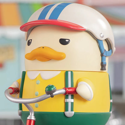 POP MART DUCKOO TRICYCLE Figure Collectible Cute Action Kawaii Gift Kid  Plastic Toys Figure Free Shipping