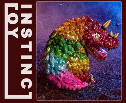 POP MART INSTINCTOY Dreamy Vincent "Rainbow Glitter" Cute Kawaii Vinyle Toy For Collection