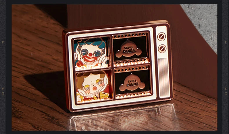 POP MART SKULLPANDA Action Cut Series Badge Fashion Colorful Button