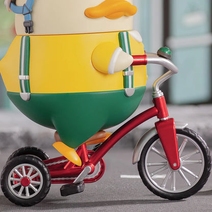 POP MART DUCKOO TRICYCLE Figure Collectible Cute Action Kawaii Gift Kid  Plastic Toys Figure Free Shipping