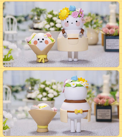 POP MART BOBO & COCO A Little Store Series Blind Box 1PC/12PC Toys Figure Action Birthday Gift Kid Toy Mystery Box