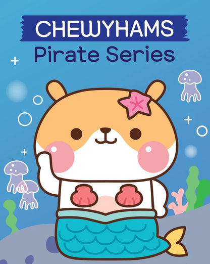 POP MART chewyhams pirate series Toys figure Action Figure Birthday Gift Kid Toy free shipping