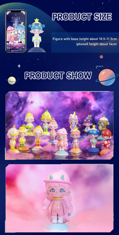 POP MART Zoe Fruit Planet Series Random Blind Box Toys Figure Collectable Cute Kid Kawaii Figure ActionToy