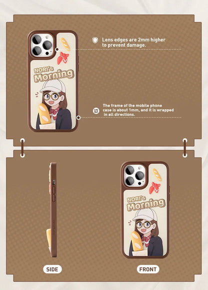 POP MART NORI's Morning Series Phone Case For iPhone 13 Pro Max