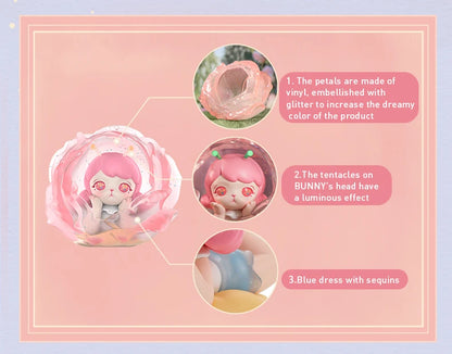 POP MART BUNNY ELF IN FLOWER BUD 200% Figurine Action Figure Art Toy Cute Gift