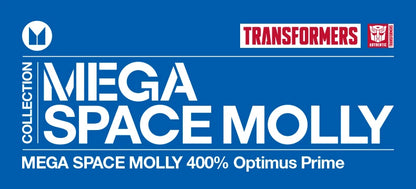 POP MART MEGA SPACE MOLLY 400% Optimus Prime Limited Edition Limited to 1pc per user ID