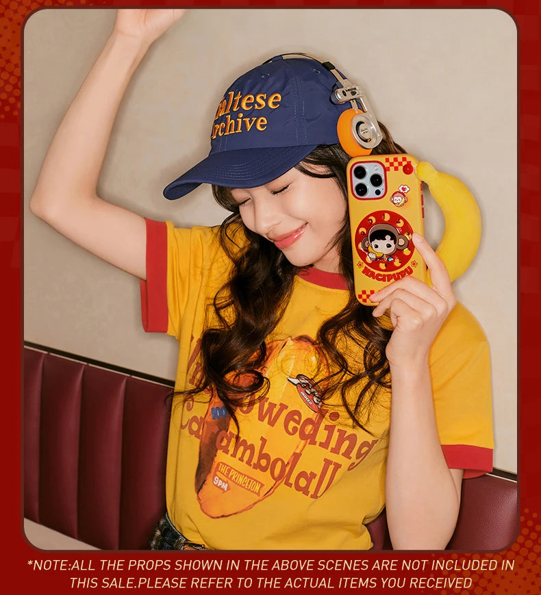 POP MART HACUIPUPU-Rolling Time Machine Series-Phone Case for iPhone 16 Pro/16 Pro Max
