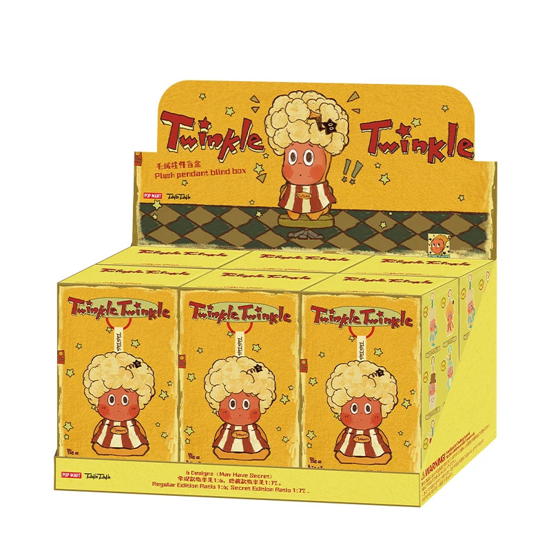 POP MART Twinkle Twinkle Be a Little Star Series - Plush Pendant Blind Box 1PC/6PCS Blind Box POPMART Action Figure