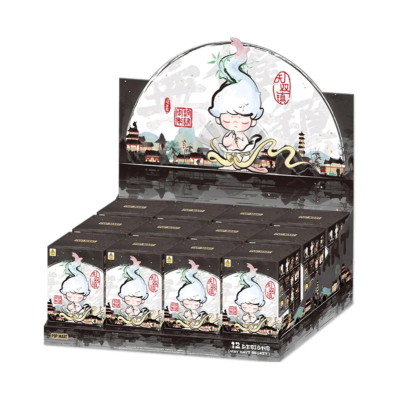 POP MART Matchless POP MART 14th Anniversary Series Figures Mystery Box 1PC/12PCS POPMART Blind Box Action Figure