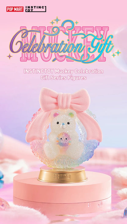 POP MART INSTINCTOY Muckey Celebration gift Series Figures Blind Box 1PC/6PCS