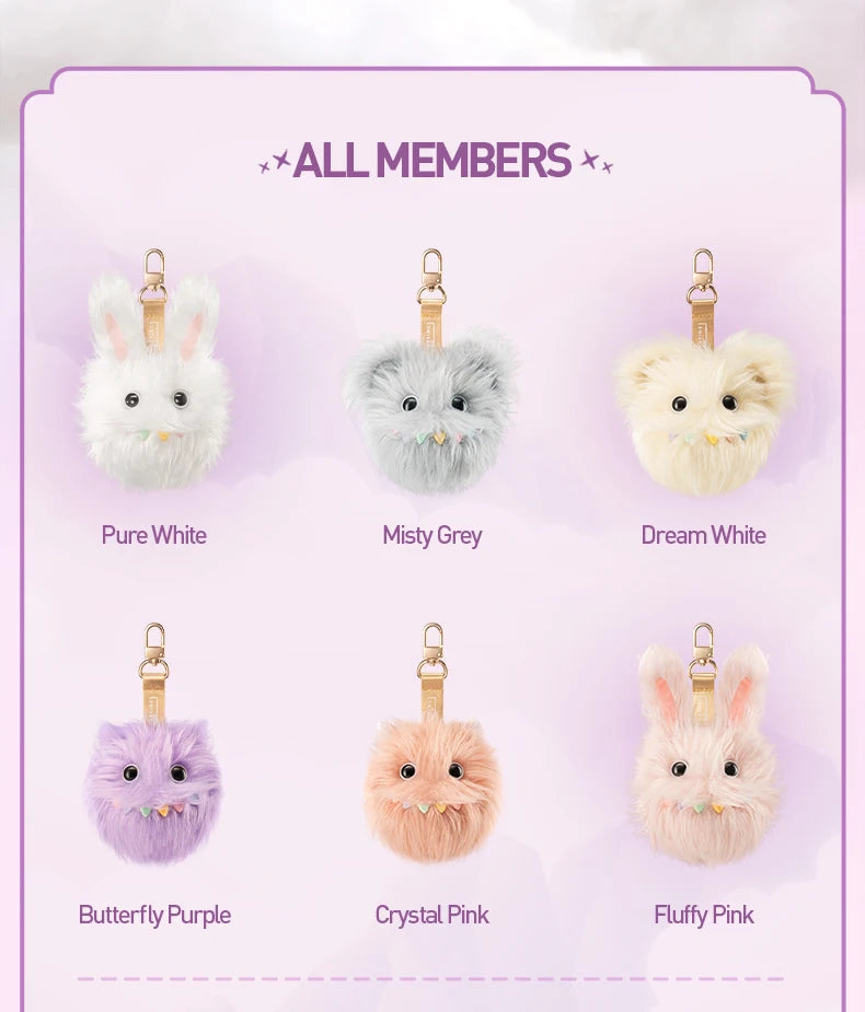 POP MART INSTINCTOY Fantasy World Series - Plush Blind Box 1PC/6PCS Mystery Box