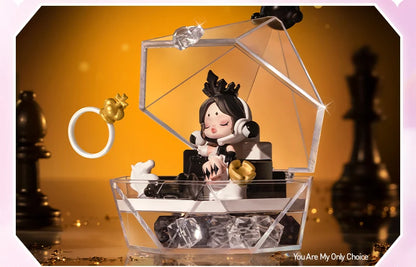 POP MART Wishes at Your Fingertips Series Scene Set Mystery Box 1PC/8PCS POPMART Blind Box Skullpanda Dimoo Labubu Romantic Ring