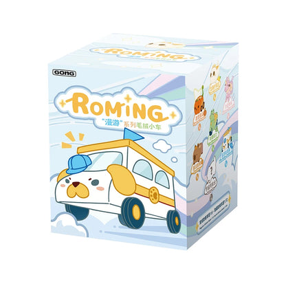 POP MART GONG ORIGINAL SERIES Plush Toy Car Mystery Box 1PC/6PCS POPMART Blind Box Cute Toy