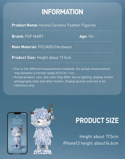 POP MART Hirono Birdy Figurine Limited Edition Limited to 1pc per user ID
