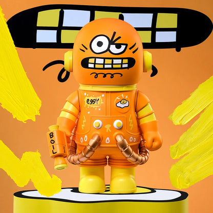 POP MART MEGA SPACE MOLLY 400% JON BURGERMAN SPACE CADETS Series Limited Edition 1PC/6PCS POPMART Blind Box Figure
