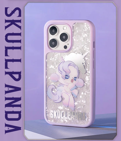 POP MART Skullpanda The Mare of Animals Series - Case for iPhone 13 Pro/iPhone 13 Pro Max (The Unicorn)