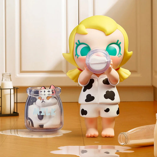 POP MART Baby Molly & Baby Tabby Series Figures 1PC/12PCS POPMART Blind Box Figure
