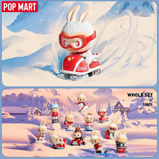 POP MART THE MONSTERS COCA-COLA Series Figures 1PC/10PCS POPMART LABUBU Blind Box