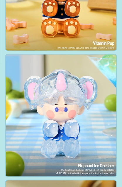 POP MART PINO JELLY in Your Life Series Mystery Box 1PC/9PCS POPMART Blind Box Anime Action Figure Cute Figurine