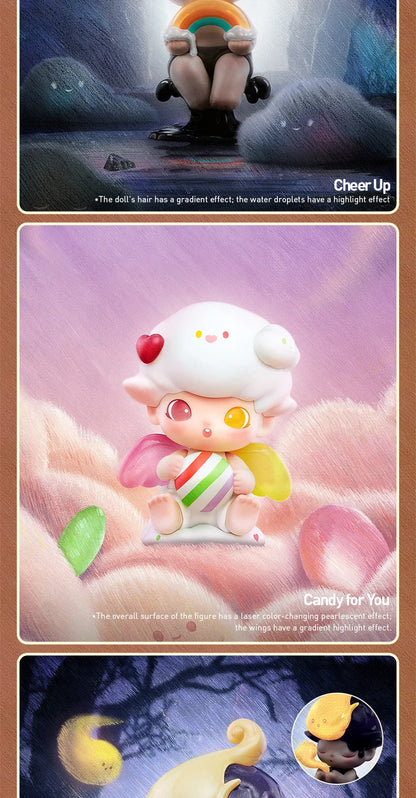 POP MART Dimoo By Your Side Series Mystery Box By Ayan 1PC/12PCS POPMART Blind Box Action Figure Cute Toy