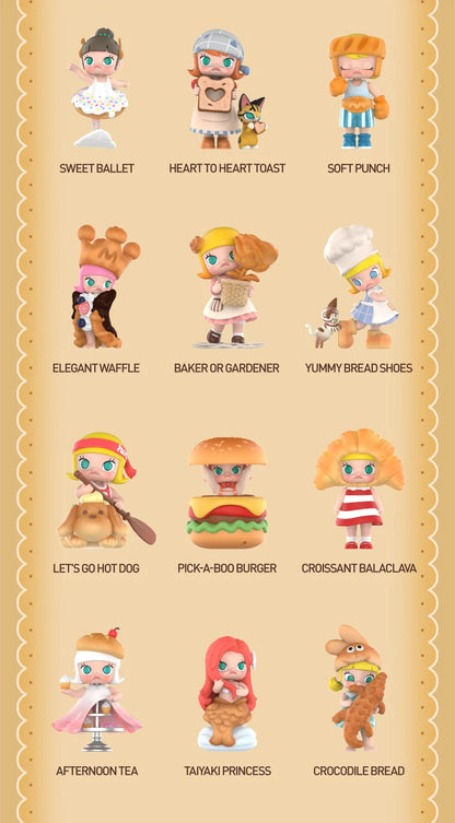 POP MART MOLLY Carb-Lover Series Figures Mystery Box 1PC/12PCS POPMART Blind Box Figure