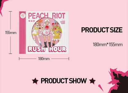 POP MART Peach Riot Rush Hour Series-Notebook