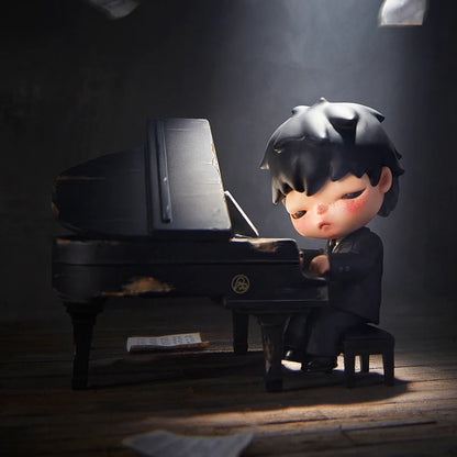 POP MART Hirono The Pianist Figure Limited Edition Limited to 2pcs per order