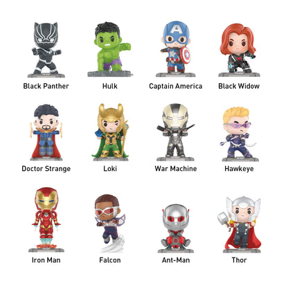 POP MART MARVEL The Avengers Series Blind Box Mystery Box 1PC/6PCS Blind Box