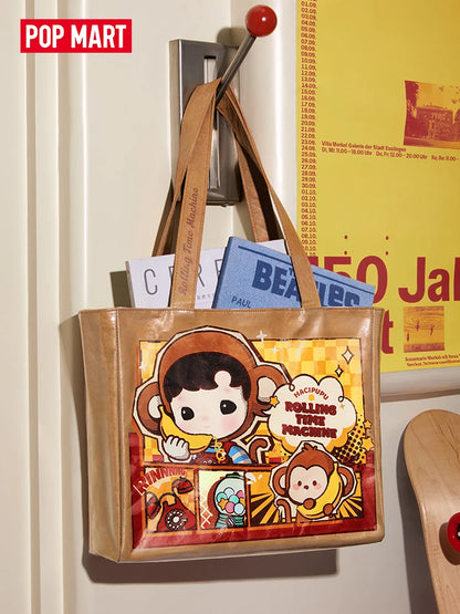 POP MART HACIPUPU Rolling Time Machine Series-Tote Bag
